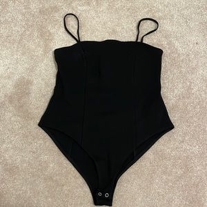 Worn once forever21 black bodysuit